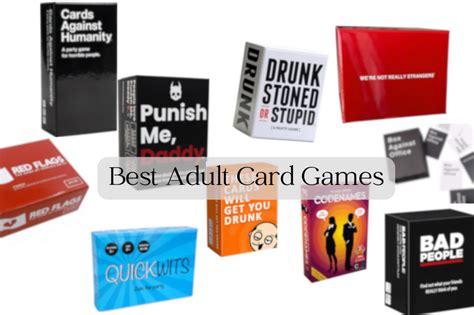 hilarious adult card games|25 Of Best Adult Card Games: Conversations, Drinking.